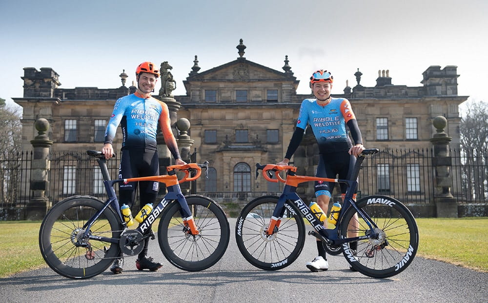 Duncombe Park, the finishing point for stage four of the 2022 Tour of Britain