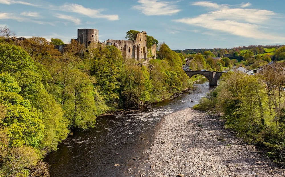 Barnard Castle, County Durham where the riders will pass by in stage three of the 2022 Tour of Britain